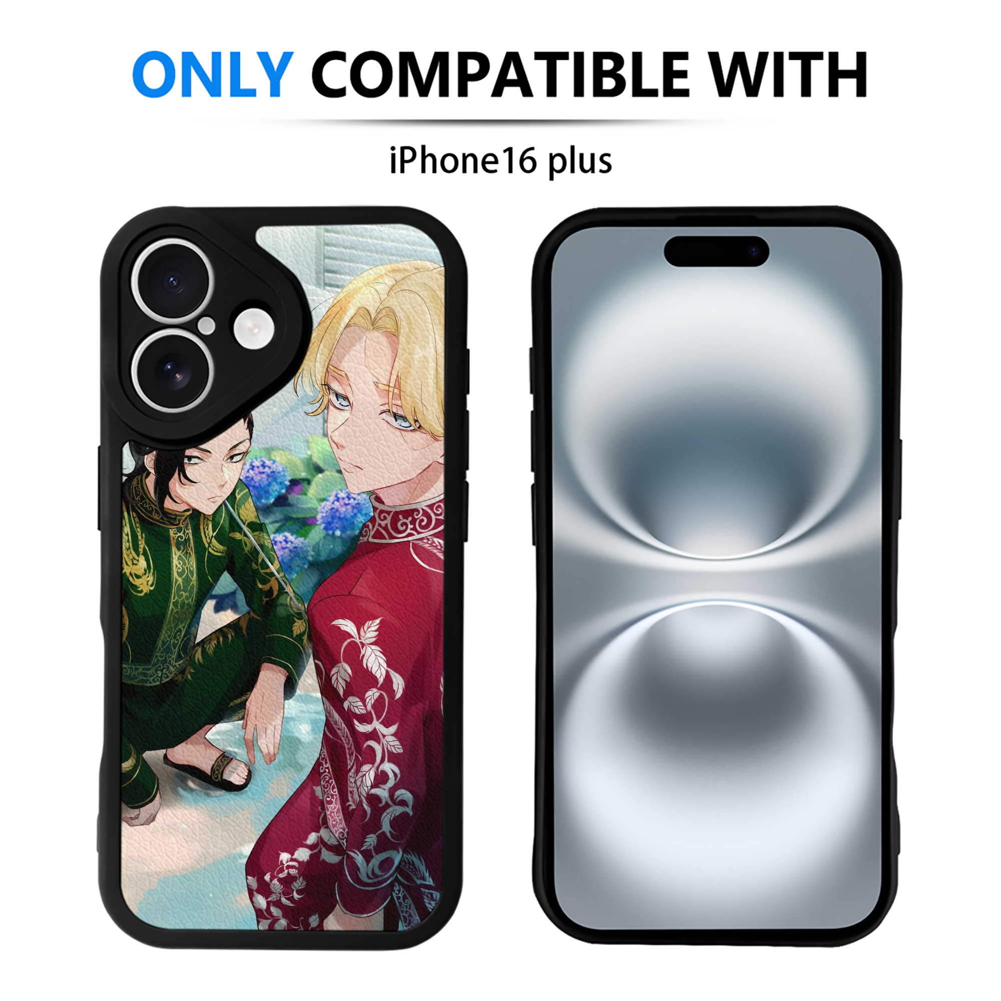 （画像用） 東京リベンジャーズ Tokyo Revengers 【iPhone 16シリーズ対応】シリコンスマホケース（レザー調） 材質：シリコン